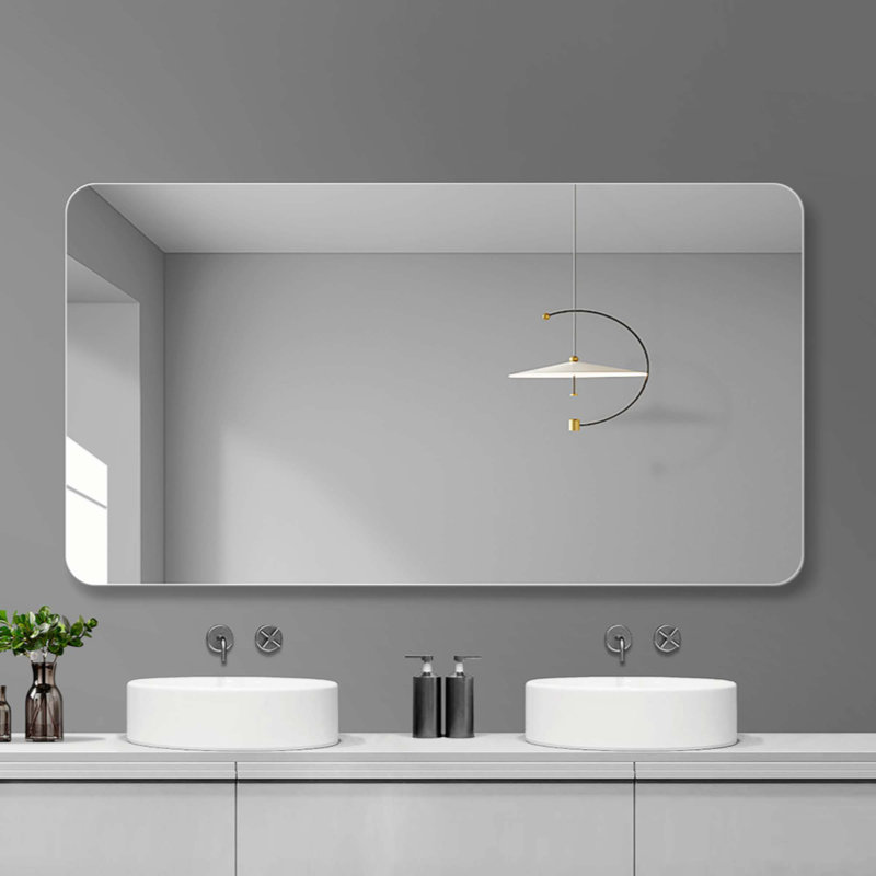 Miroir de salle de bain Yardley, 39,78 po x 29,95 po
