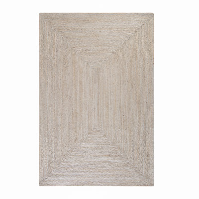 Gage Ivory Hand-Braided Jute Rug