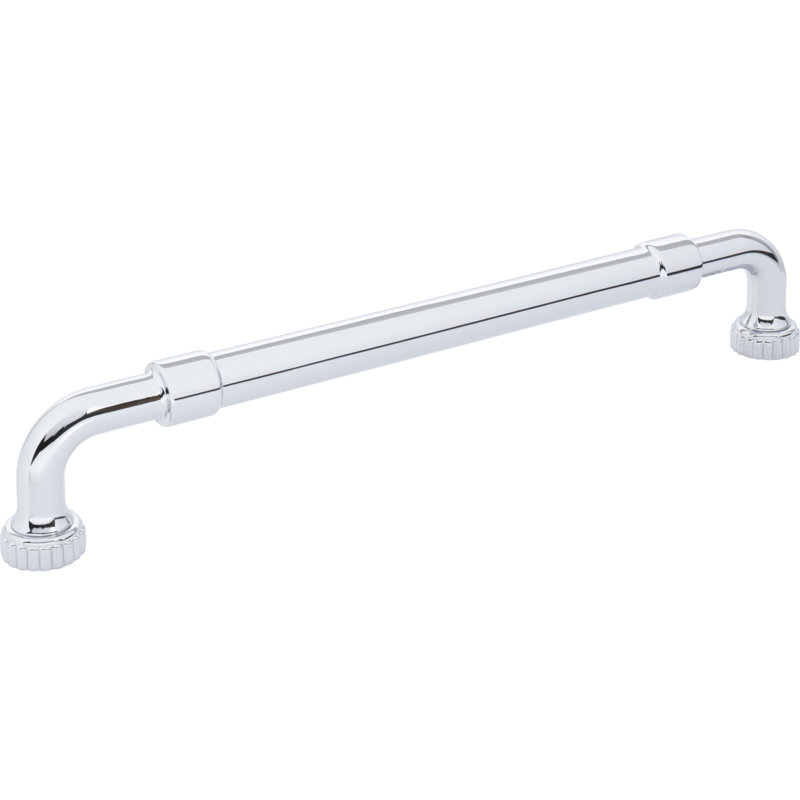 Holden Appliance Pull, Polished Chrome, 12" Center To Center