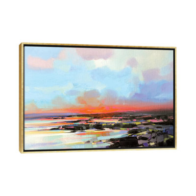 Arran Rocks by Scott Naismith - Painting Print
