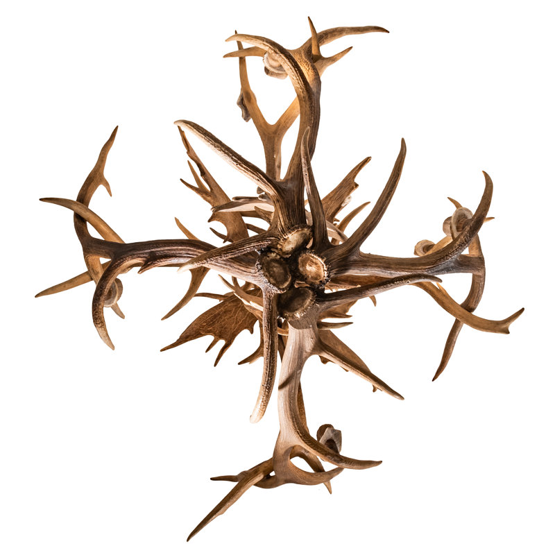 Rustic Lodge 10 - Light Chandelier