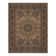 Moorebank Gavin Traditional Bohemian Medallion Border Brown Black Flatweave Indoor/Outdoor Area Rug
