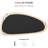 Asymmetrical Wall Mirror - Solid Wood Accent Mirror Sculptural Boho 48"L x 24"W