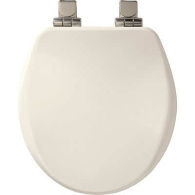 Siège de toilette rond en bois Alesio
