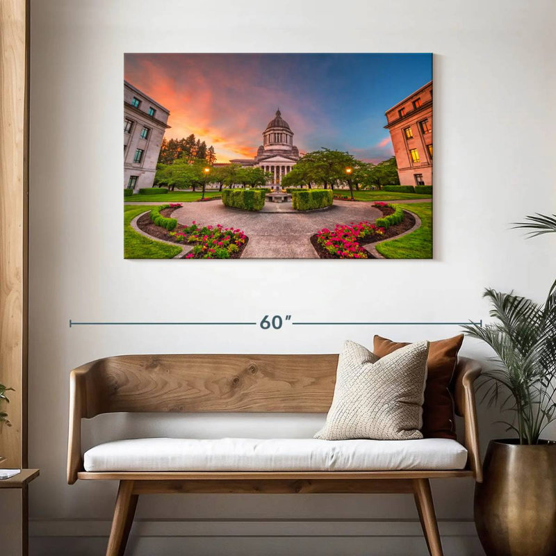 Washington State Capitol, H 30 po x l 45 po