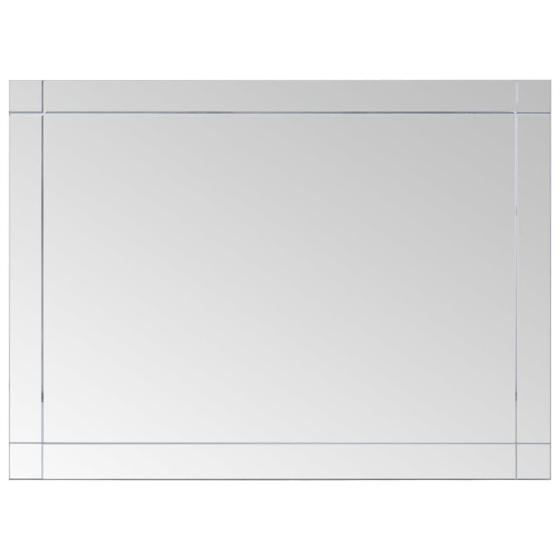 Miroir de maquillage mural vidaXL, H 19,7 po x l 23,6 po