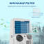 14000 BTU Energy Star Portable Air Conditioner with Remote