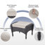 Fauteuil oscillant d'extérieur en osier Gaetanino-823848331-850619892