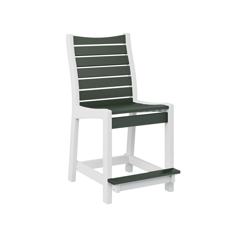 Fauteuil de comptoir berlinois Berlin, Gris côtier, 22.5"