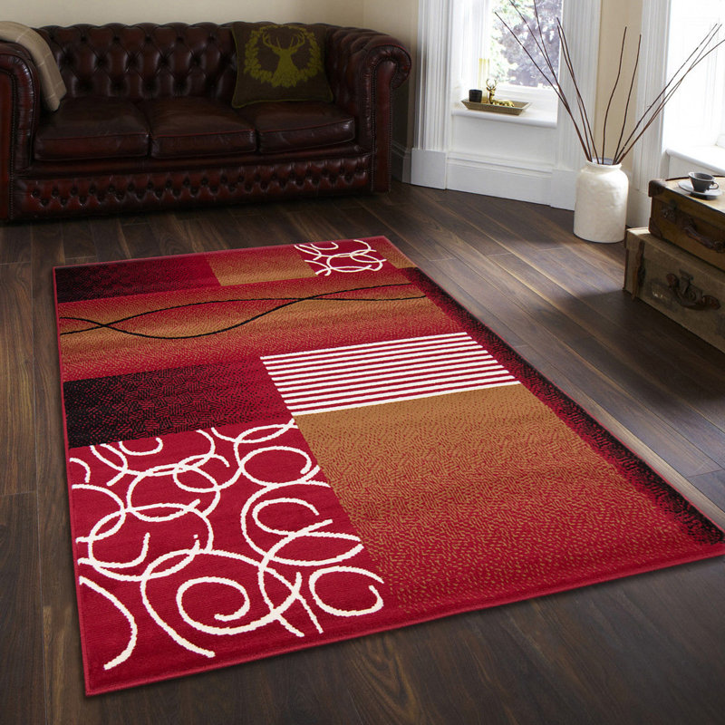Geometric Indoor Rug, 5'2" x 7'1"