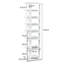 7 Pair Shoe Rack