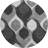 Premium Machine Washable Lisse Black Rug-2133121527