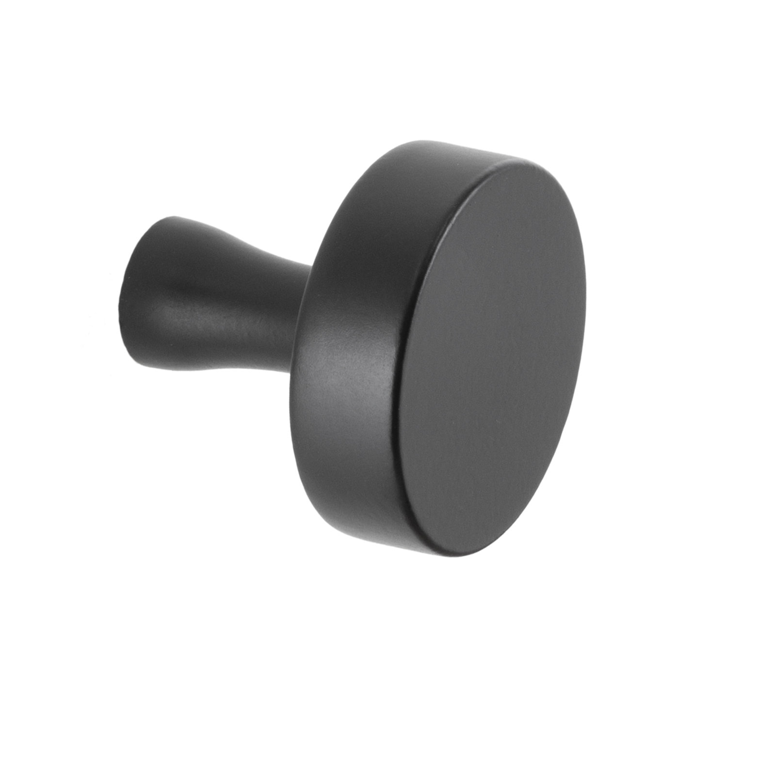 The Perfect Knob 1-1/8" Round Knob, Matte Black
