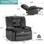 Fauteuil inclinable oscillant standard avec masseur 40,94 po Carriebell