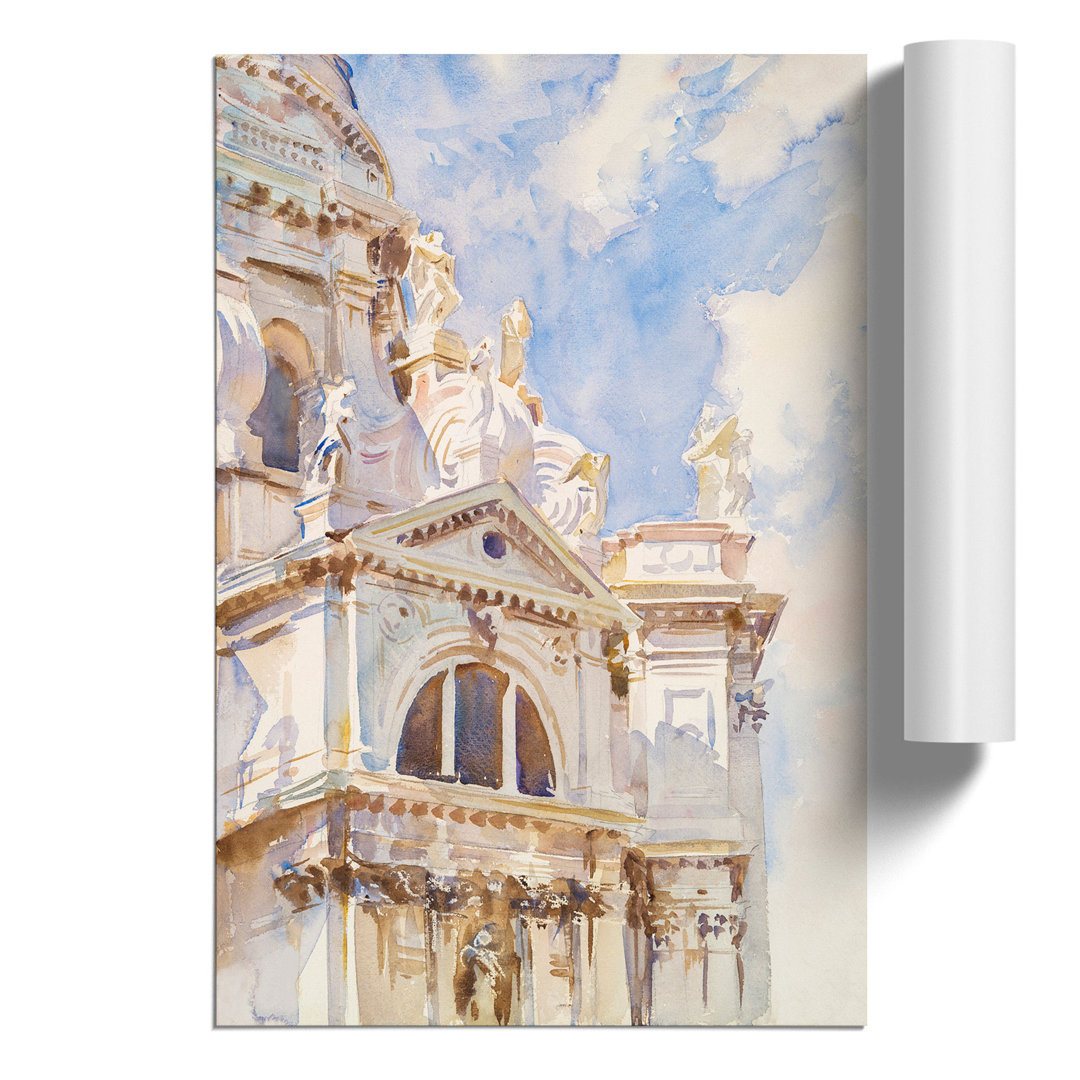 The Salute, Venice by John Singer Sargent - Frameless Print