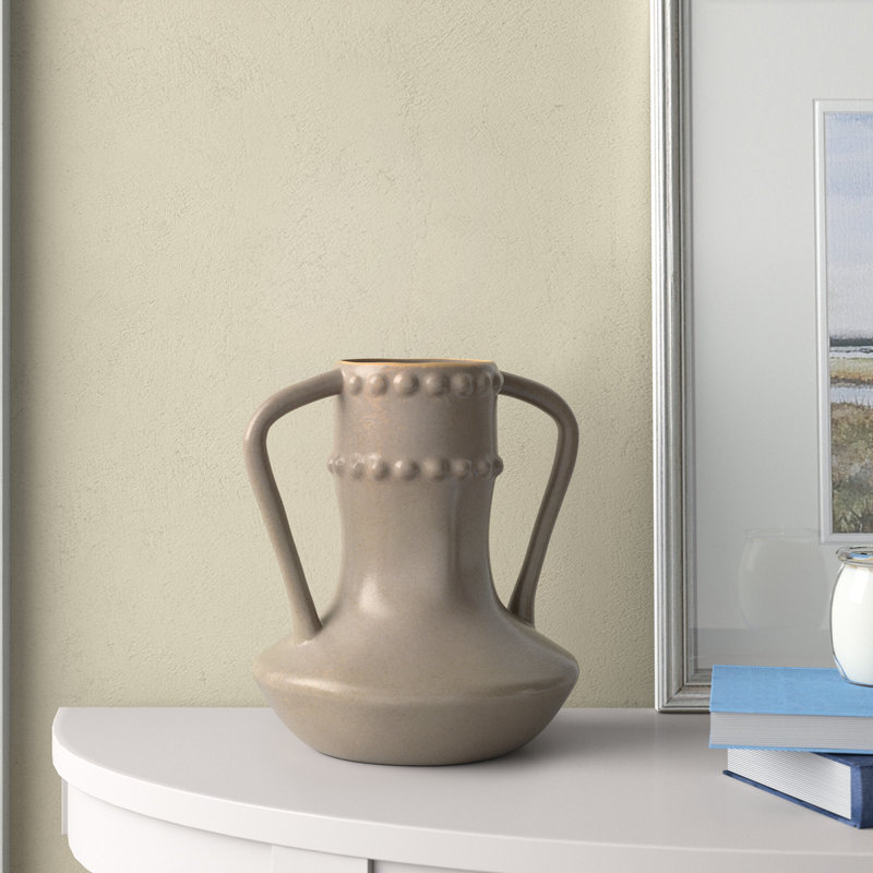 Tylea 10'' Handmade Ceramic Table Vase