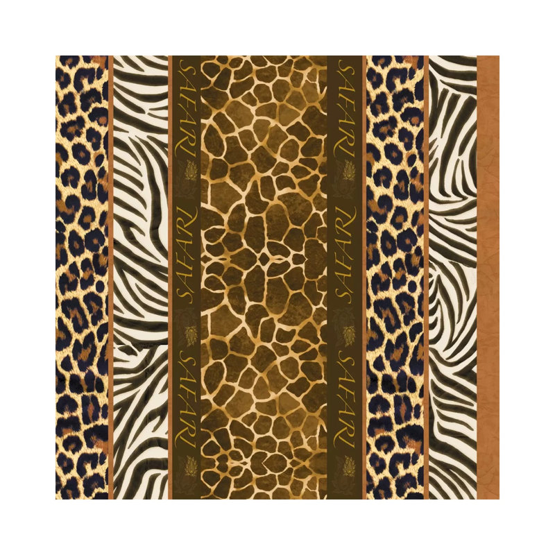 Safari by Maria Trad - Wrapped Canvas Gallery-Wrapped Canvas Giclée, 30.48 cm H x 30.48 cm W