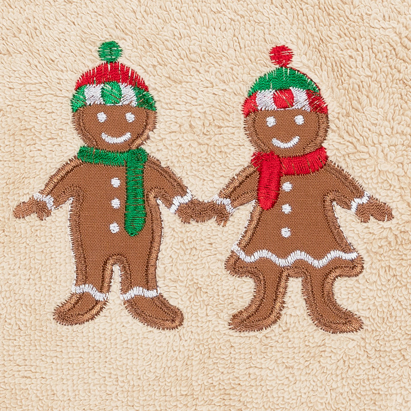 Christmas Hand Towels Midweight Hand Towel, Sand