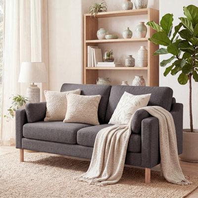 Lagoa 59.8'' W Modern Upholstery Loveseat Boucle