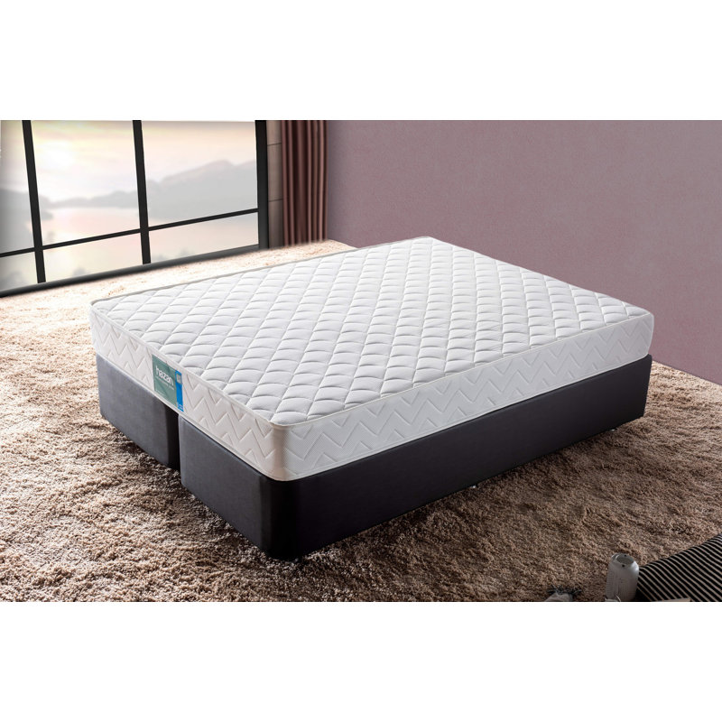 High-Quality Firm Mattress, Double-Sided, 35.4 x 74.8 x 8.7 inches | Jacquard Fabric Cover, Multi Spring System | Comfortable Support for a Restful Sleep, Solid White Color, Perfect for Any Bedroom Decor