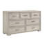 Commode de chambre à coucher 7 tiroirs Liora-123412657