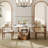 Modern Sintered Stone Round Dining Table With Pedestal Base, Pre-Assembly-1625717215-1625717209