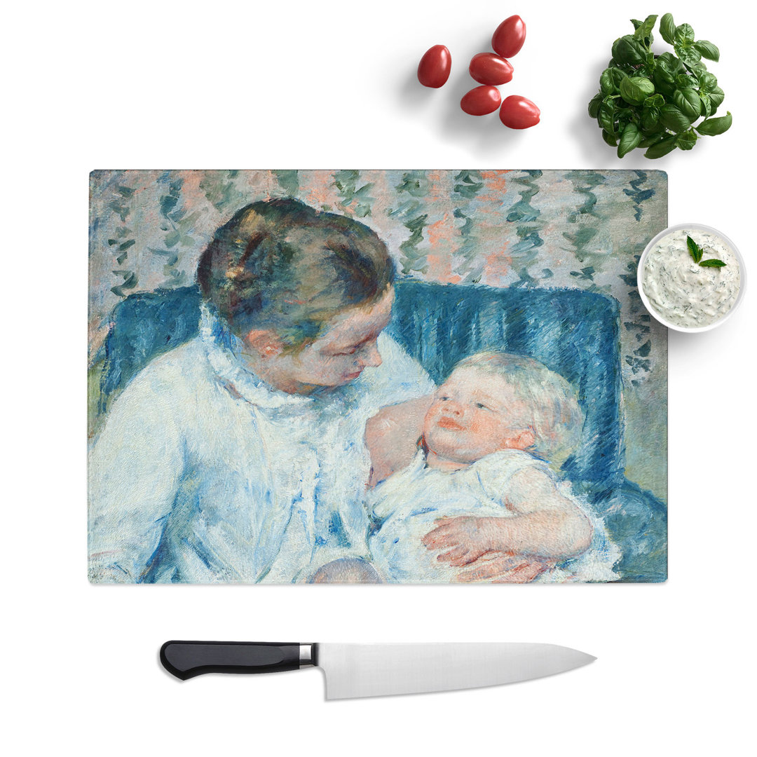Mother and Child Vol.2 by Mary Cassatt Chopping Board