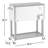 TRINITY 100 Qt./25 Gal. Stainless Steel Standing Wheeled Cooler w/ Shelf