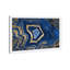 «Blue and Gold Abstract Geode» par Oliver Gal - reproduction-68786463-68786468
