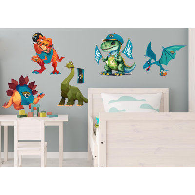 Ensemble d'adhésif décoratif dinosaures Jacksonville Jaguars