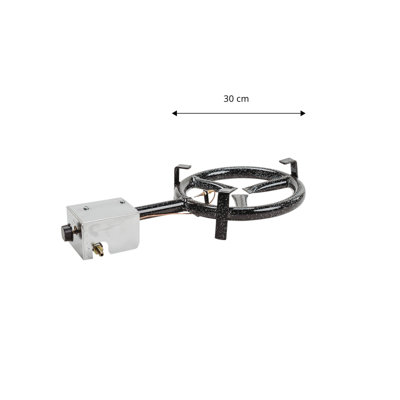 30cm Round Steel Fire Pit Accessory