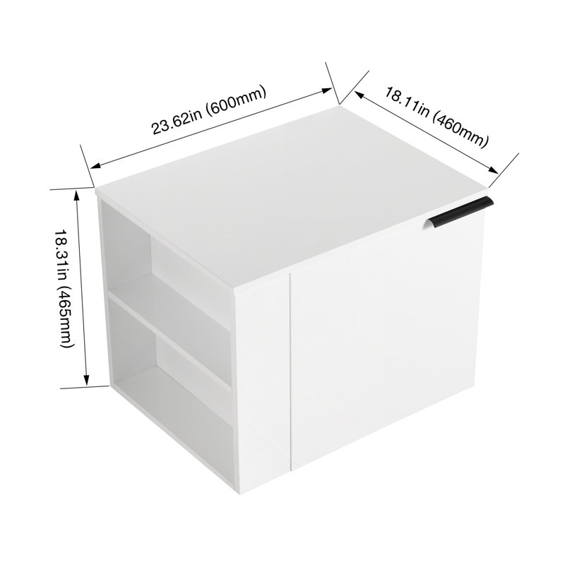 Lavabo de salle de bain 24 po pour salles de bain spacieuses - Armoire moderne sans lavabo, chêne blanc américain, composable, grands espaces de bain Gleam Composable blanc, chaleur excessive