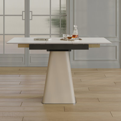 Table de salle à manger rétractable Rock Slab