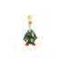 Décorations de Noël : oies de Noël de 18 cm, vêtements, sapin de Noël avec lumières en forme d’étoile et tenues d’oies, décorations et ornements de Noël