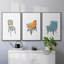 «Take A Seat X», reproduction sur toile 3 pièces-91886907-91886910