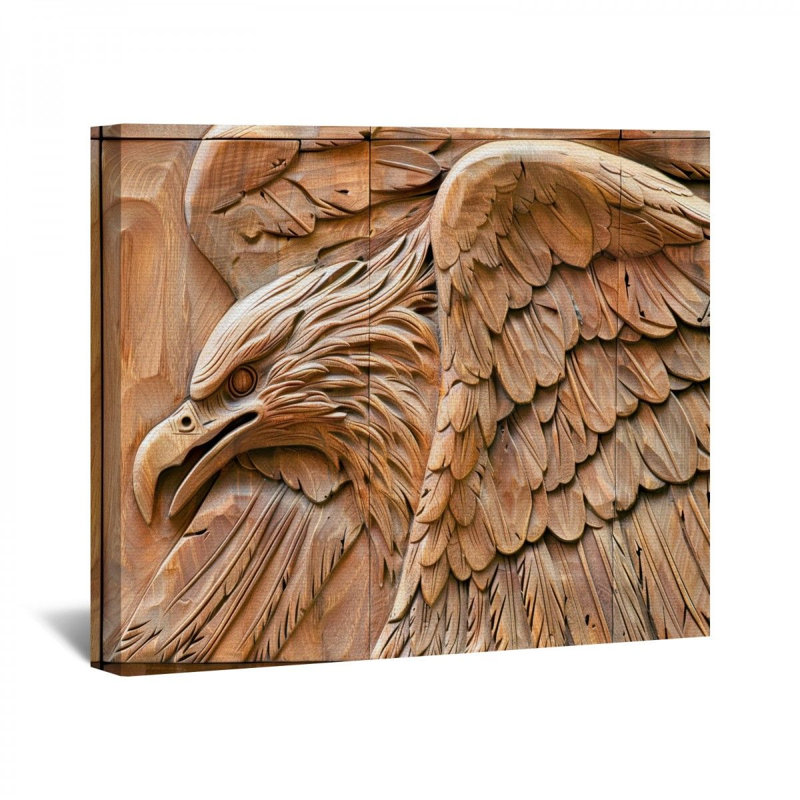 " Eagle ", 11" H x 14" W x 3" D