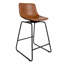 Ensemble de 6 tabourets de bar modernes pivotants de 26 po en cuir synthétique, pour îlot de cuisine, bar Home-129874777