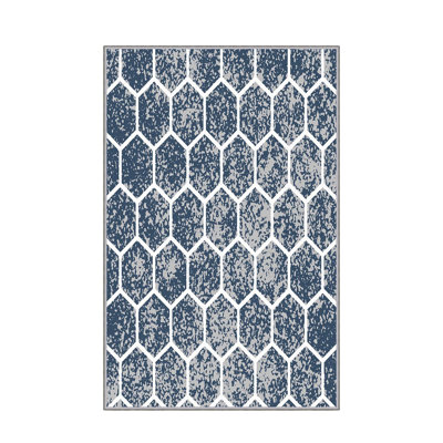 Premium Hall Carpet, 3D Digital Printed, 39.4 x 59.1 Inches | 100% Polyester, Antibacterial, Non-Slip Underside | Pile Height: 0.04 Inches, Machine Washable, Ideal for Living Room & Entryway Decor