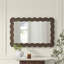 Deaysha Solid Wood Abstract Mirror-513273770