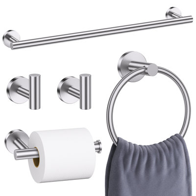 Ensemble de quincaillerie de salle de bain 5 pièces (ensemble de 5)
