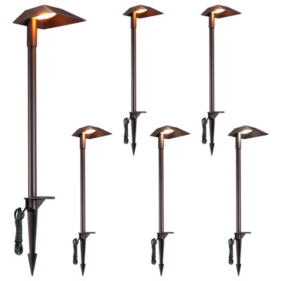 Low Voltage 5W Pathway Lights, IP65 Waterproof LED Landscape Lighting, Aluminum