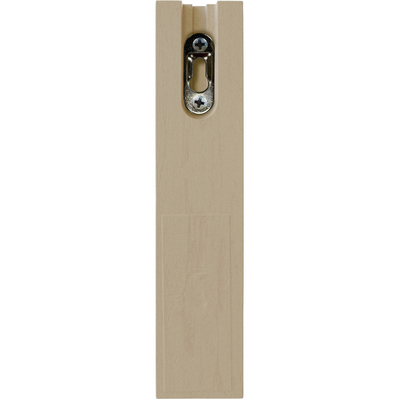 Corbeille en bois Dearborn, 8" H x 1.75" W x 4" D, Cerisier