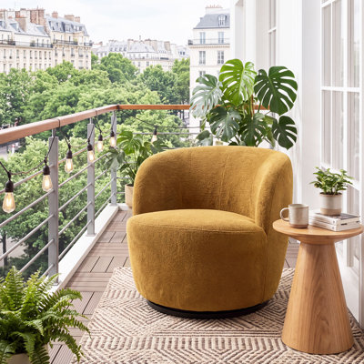 Fauteuil demi-tonneau Hadriel
