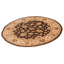 Round Wool Area Rugs 