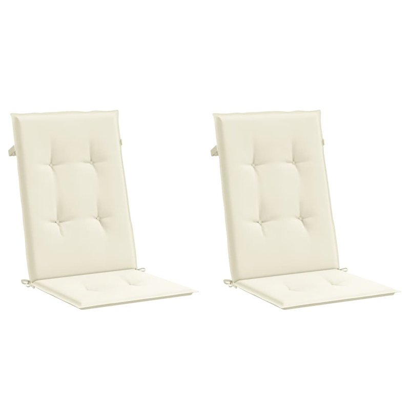Outdoor Seat / Back Cushion, Cream