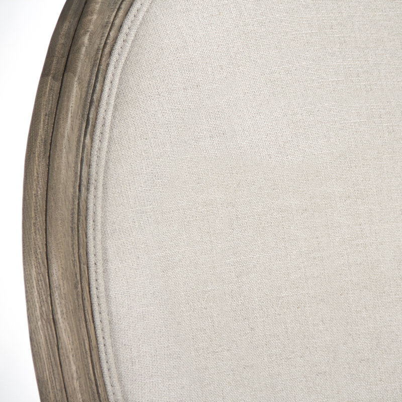 20'' H Linen Upholstered Side Chair