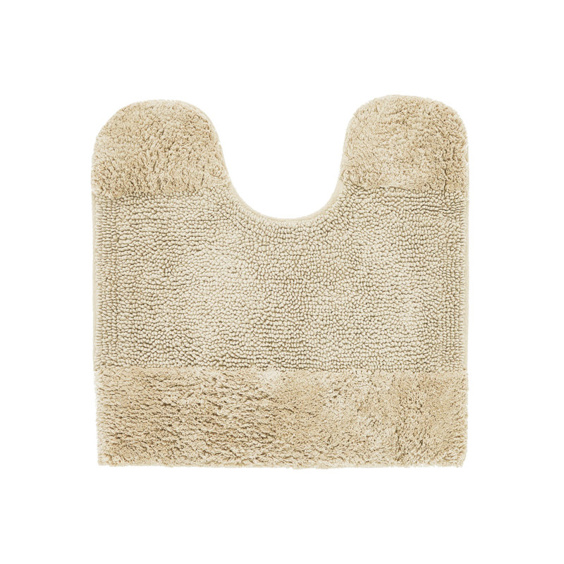 Granada Sand 20" x 20" Cotton Tufted Contour Bath Rug