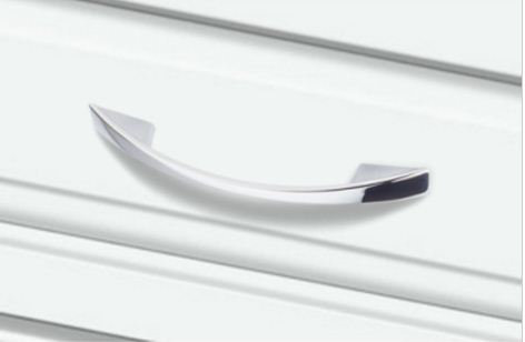 Regan Arch Pull, 3 3/4", Polished Chrome