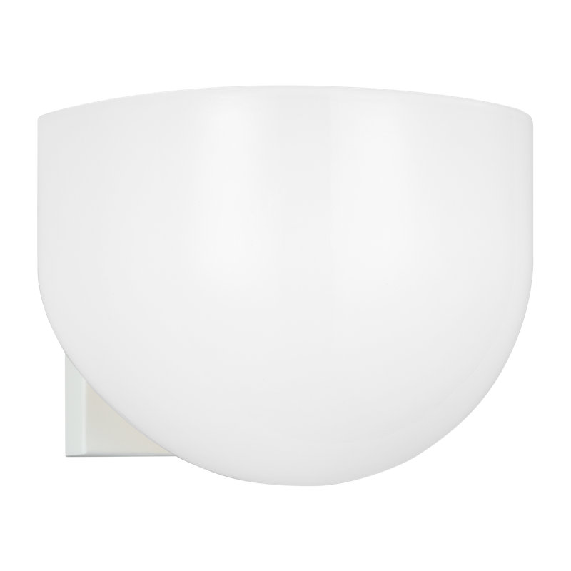 Cheverny 1 - Light Bath Sconce, Matte White