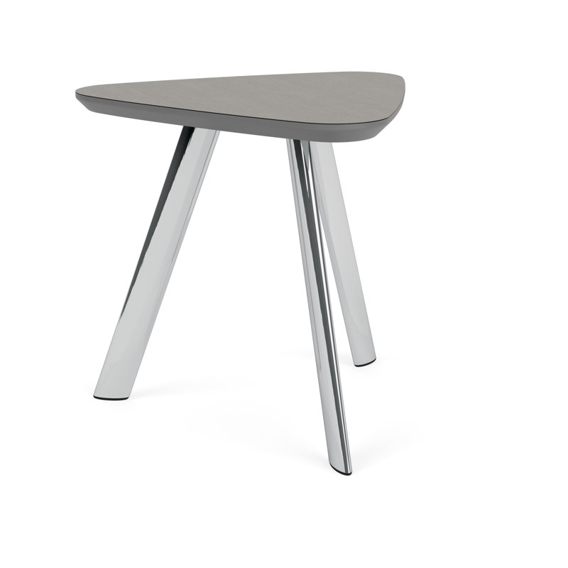 Table de bout Willow Lounge, Chrome, Sergé sarrasin